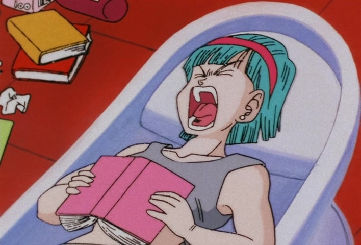 Dragon Ball Z Ep 39: Friends or Foes? Children of the Mysterious Giant Spaceship @ 03:42