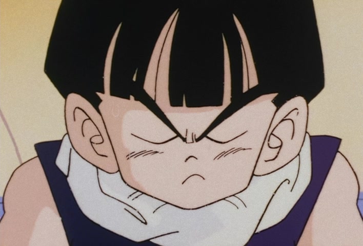 Dragon Ball Z Ep 39: Friends or Foes? Children of the Mysterious Giant Spaceship @ 04:32