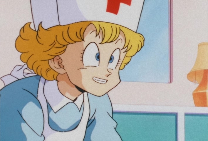 Dragon Ball Z Ep 39: Friends or Foes? Children of the Mysterious Giant Spaceship @ 07:35