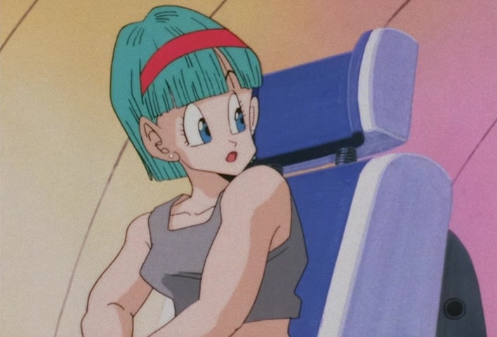 Dragon Ball Z Ep 39: Friends or Foes? Children of the Mysterious Giant Spaceship @ 09:06