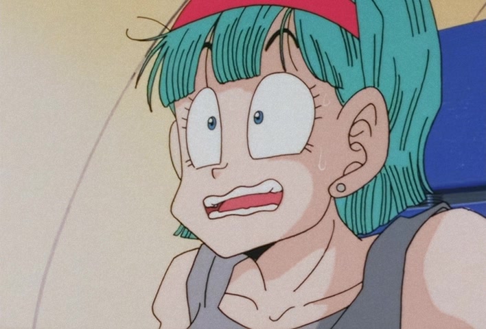Dragon Ball Z Ep 39: Friends or Foes? Children of the Mysterious Giant Spaceship @ 11:28