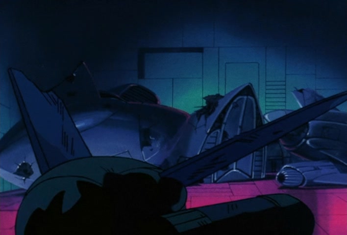 Dragon Ball Z Ep 39: Friends or Foes? Children of the Mysterious Giant Spaceship @ 12:29