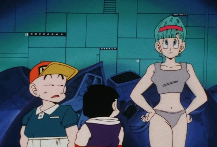 Dragon Ball Z Ep 39: Friends or Foes? Children of the Mysterious Giant Spaceship @ 13:40