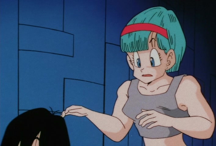 Dragon Ball Z Ep 39: Friends or Foes? Children of the Mysterious Giant Spaceship @ 16:22