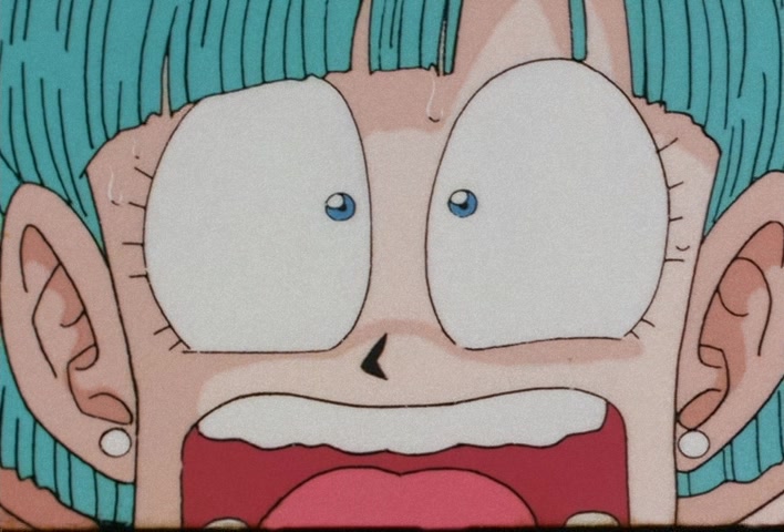 Dragon Ball Z Ep 39: Friends or Foes? Children of the Mysterious Giant Spaceship @ 19:55
