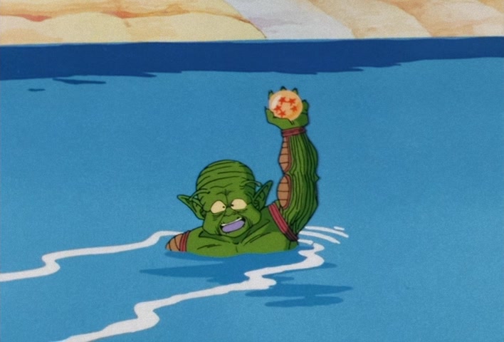 Dragon Ball Z Ep 41: Kind-hearted Aliens — There's the Five-Star Ball Already @ 11:52