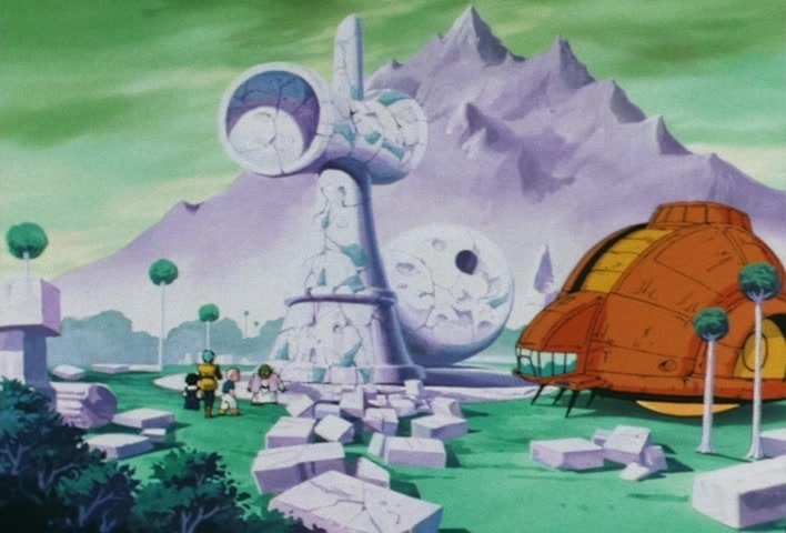 Dragon Ball Z Ep 41: Kind-hearted Aliens — There's the Five-Star Ball Already @ 14:03