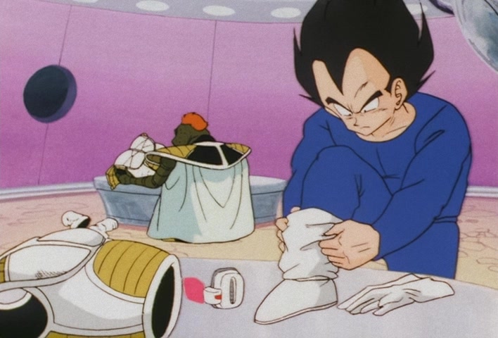 Dragon Ball Z Ep 43: The Dragon Balls Are All Here! Piccolo-san Comes Back to Life @ 06:55