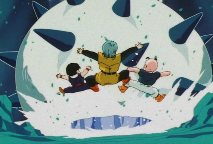 Dragon Ball Z Ep 43: The Dragon Balls Are All Here! Piccolo-san Comes Back to Life @ 10:42