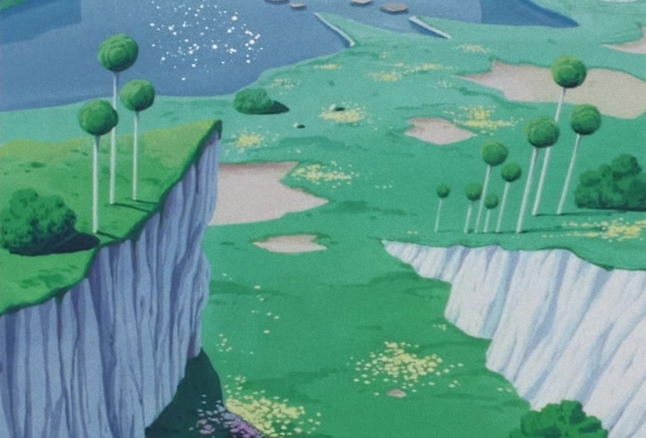 Dragon Ball Z Ep 43: The Dragon Balls Are All Here! Piccolo-san Comes Back to Life @ 13:37