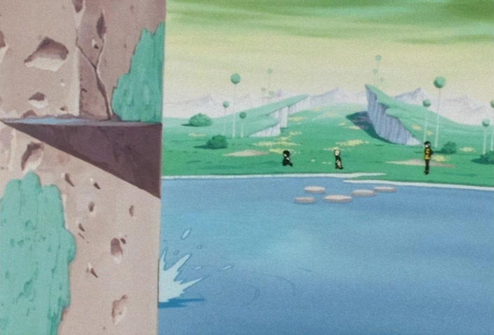 Dragon Ball Z Ep 43: The Dragon Balls Are All Here! Piccolo-san Comes Back to Life @ 15:13