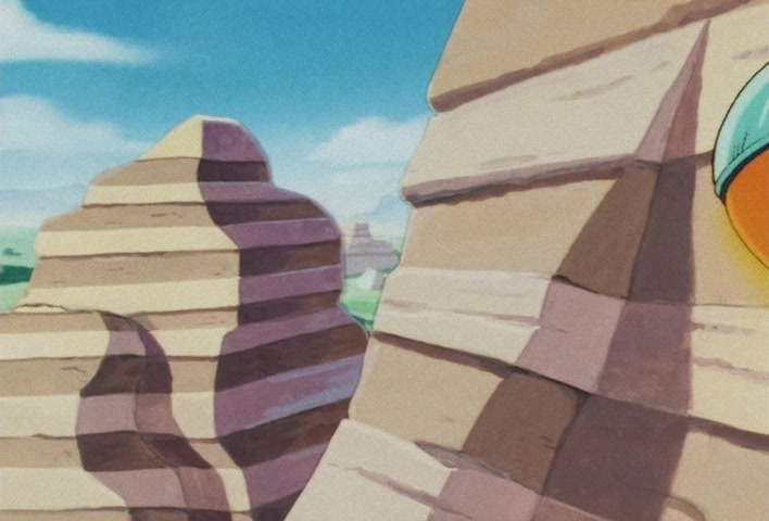 Dragon Ball Z Ep 43: The Dragon Balls Are All Here! Piccolo-san Comes Back to Life @ 16:15