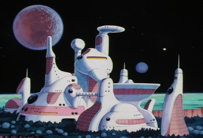 Dragon Ball Z Ep 43: The Dragon Balls Are All Here! Piccolo-san Comes Back to Life @ 16:58