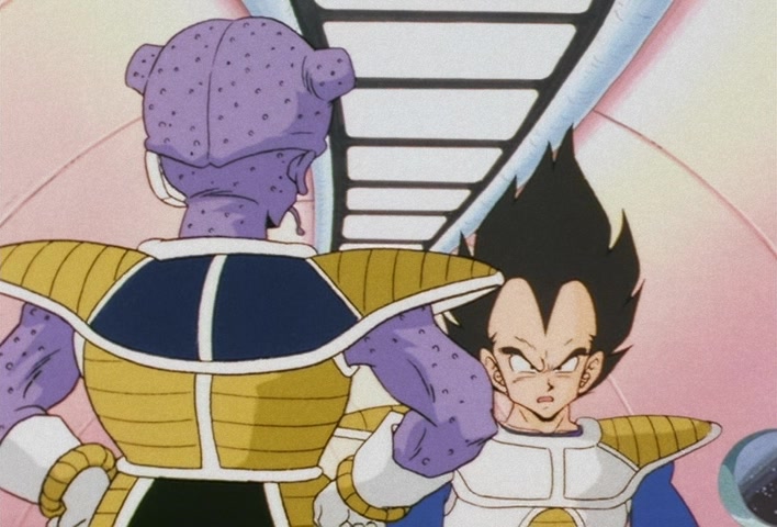 Dragon Ball Z Ep 43: The Dragon Balls Are All Here! Piccolo-san Comes Back to Life @ 17:33