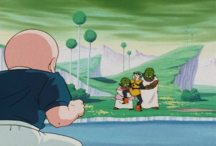 Dragon Ball Z Ep 43: The Dragon Balls Are All Here! Piccolo-san Comes Back to Life @ 19:18