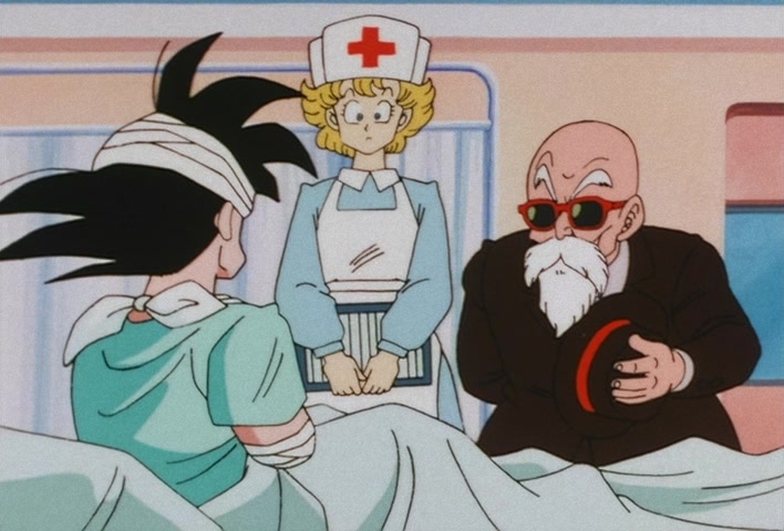 Dragon Ball Z Ep 46: Goku's Power at Full-Force!! Six Days to the End of the Galaxy @ 08:27
