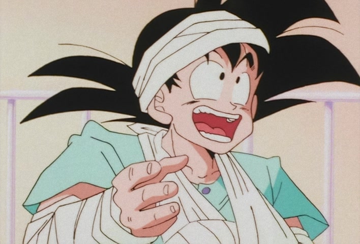 Dragon Ball Z Ep 46: Goku's Power at Full-Force!! Six Days to the End of the Galaxy @ 09:43