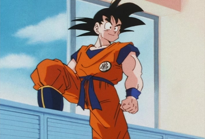 Dragon Ball Z Ep 46: Goku's Power at Full-Force!! Six Days to the End of the Galaxy @ 11:00
