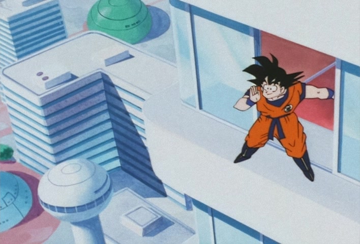 Dragon Ball Z Ep 46: Goku's Power at Full-Force!! Six Days to the End of the Galaxy @ 11:23