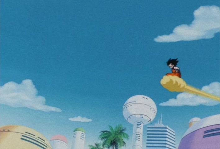 Dragon Ball Z Ep 46: Goku's Power at Full-Force!! Six Days to the End of the Galaxy @ 13:26