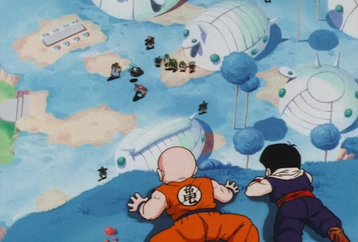 Dragon Ball Z Ep 47: Surprise Attack!! The Elder's Target was the Scouter @ 03:21