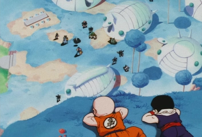 Dragon Ball Z Ep 47: Surprise Attack!! The Elder's Target was the Scouter @ 11:52