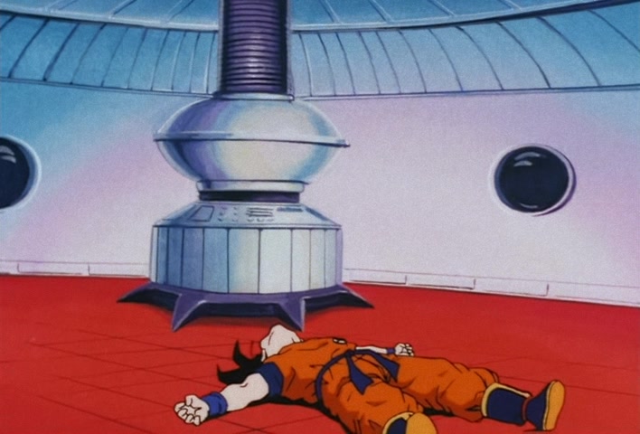 Dragon Ball Z Ep 48: Gohan in Peril! A Pursuing Dodoria Summons Death @ 08:20