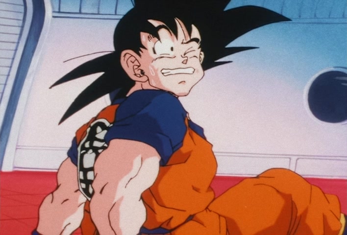 Dragon Ball Z Ep 48: Gohan in Peril! A Pursuing Dodoria Summons Death @ 08:29
