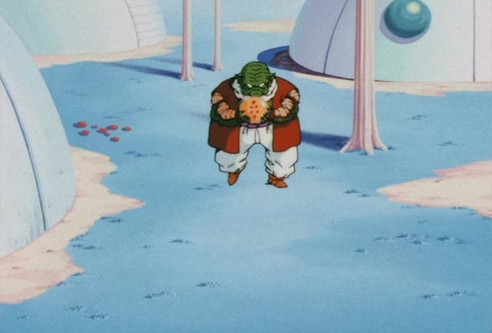 Dragon Ball Z Ep 48: Gohan in Peril! A Pursuing Dodoria Summons Death @ 08:46