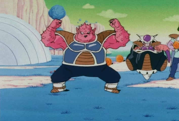Dragon Ball Z Ep 48: Gohan in Peril! A Pursuing Dodoria Summons Death @ 11:31
