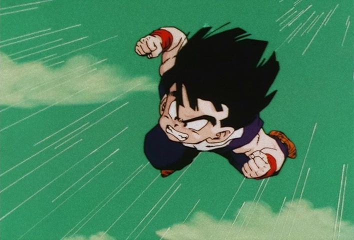 Dragon Ball Z Ep 48: Gohan in Peril! A Pursuing Dodoria Summons Death @ 13:25