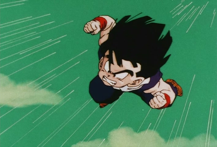 Dragon Ball Z Ep 48: Gohan in Peril! A Pursuing Dodoria Summons Death @ 13:26