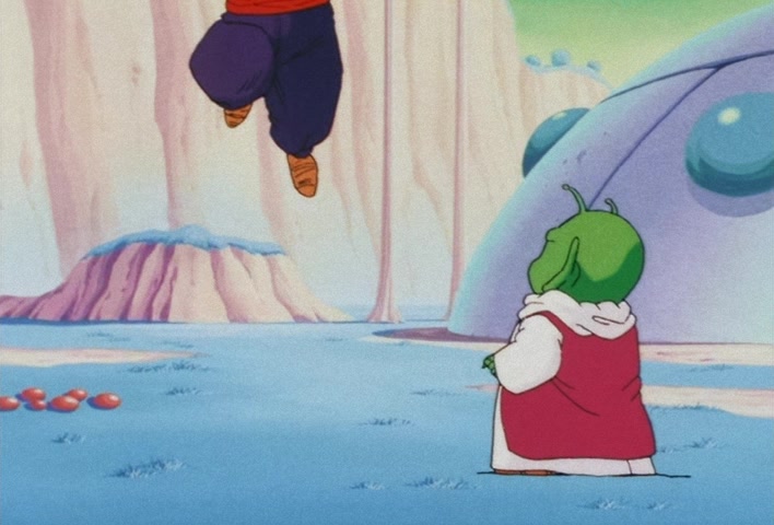 Dragon Ball Z Ep 48: Gohan in Peril! A Pursuing Dodoria Summons Death @ 13:50