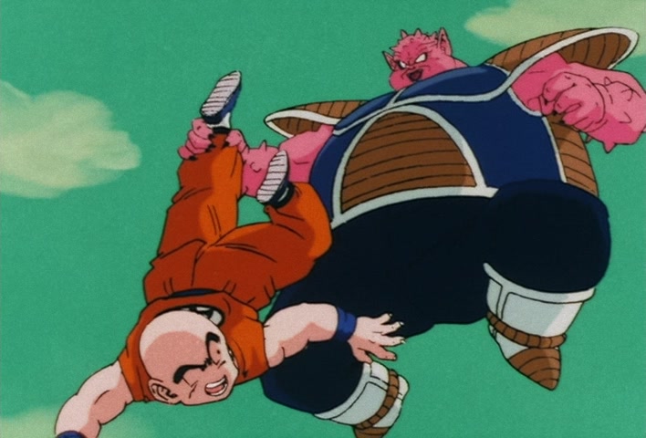 Dragon Ball Z Ep 48: Gohan in Peril! A Pursuing Dodoria Summons Death @ 18:10