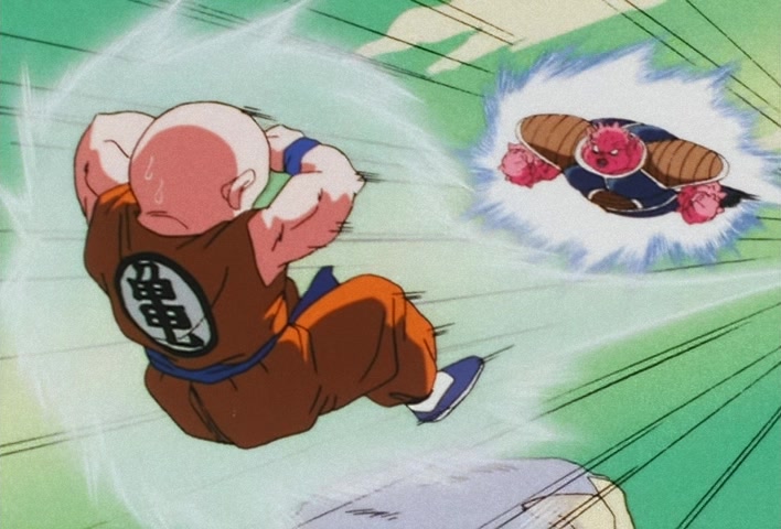 Dragon Ball Z Ep 48: Gohan in Peril! A Pursuing Dodoria Summons Death @ 19:56