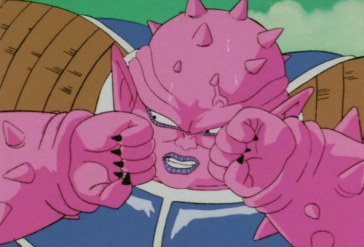 Dragon Ball Z Ep 49: Dodoria Dies by Explosion! Vegeta's Fearsome Shockwave @ 03:14