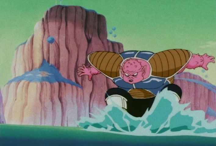 Dragon Ball Z Ep 49: Dodoria Dies by Explosion! Vegeta's Fearsome Shockwave @ 03:29