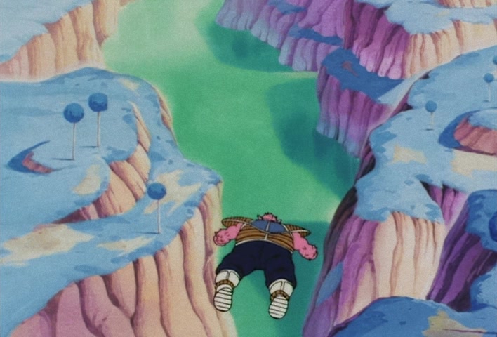 Dragon Ball Z Ep 49: Dodoria Dies by Explosion! Vegeta's Fearsome Shockwave @ 03:37