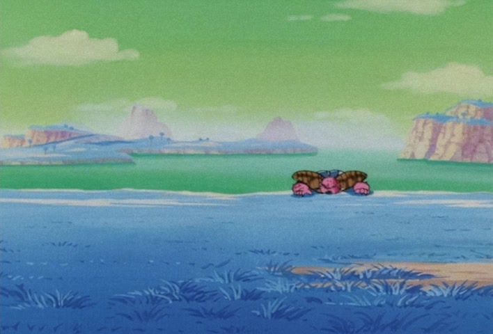 Dragon Ball Z Ep 49: Dodoria Dies by Explosion! Vegeta's Fearsome Shockwave @ 10:59