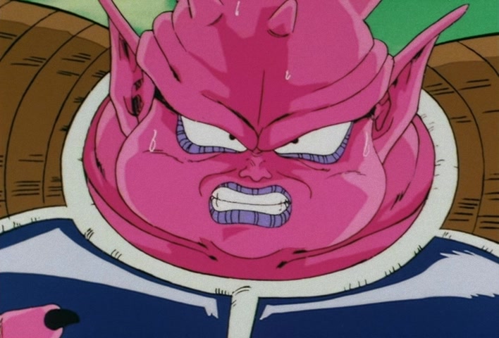 Dragon Ball Z Ep 49: Dodoria Dies by Explosion! Vegeta's Fearsome Shockwave @ 12:22