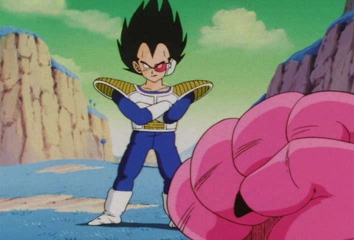 Dragon Ball Z Ep 49: Dodoria Dies by Explosion! Vegeta's Fearsome Shockwave @ 12:30
