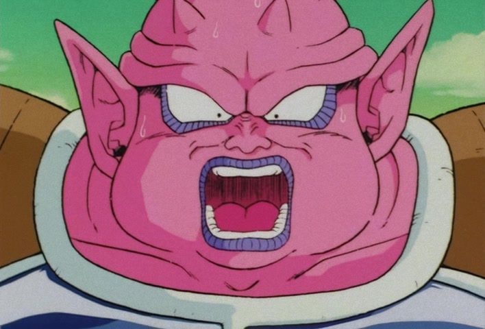 Dragon Ball Z Ep 49: Dodoria Dies by Explosion! Vegeta's Fearsome Shockwave @ 13:46