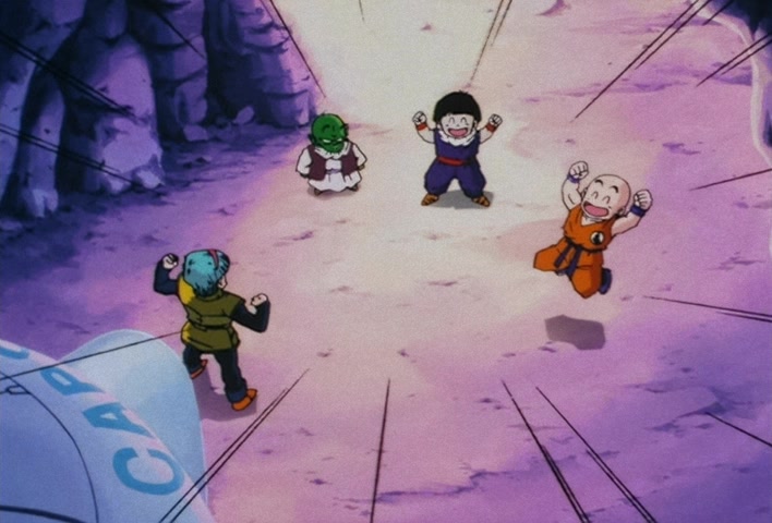 Dragon Ball Z Ep 50: Escape From a Burning Planet!! A Life-or-Death Kamehameha @ 11:52