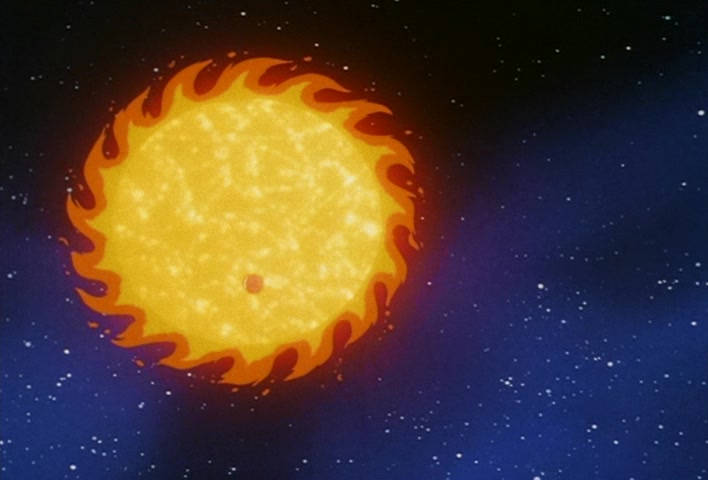 Dragon Ball Z Ep 50: Escape From a Burning Planet!! A Life-or-Death Kamehameha @ 17:57