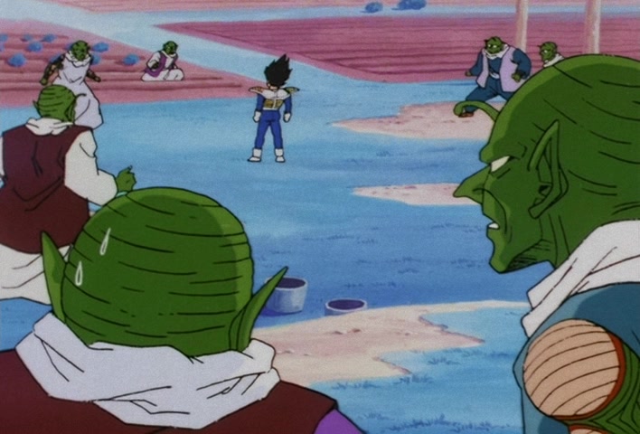 Dragon Ball Z Ep 50: Escape From a Burning Planet!! A Life-or-Death Kamehameha @ 21:00