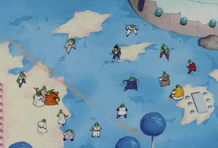 Dragon Ball Z Ep 51: Courage Times One Hundred! The Warriors Gather Under Kaio @ 02:54