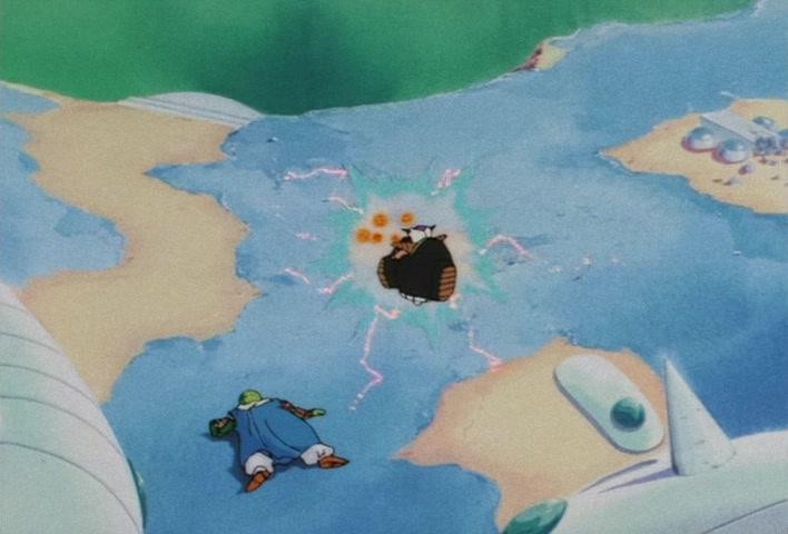 Dragon Ball Z Ep 52: Listen to Me Goku! Hands Off Freeza @ 02:14