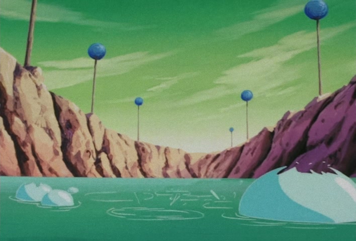 Dragon Ball Z Ep 53: Nothing but Goosebumps! The Handsome Warrior Zarbon's Devilish Transformation @ 03:02