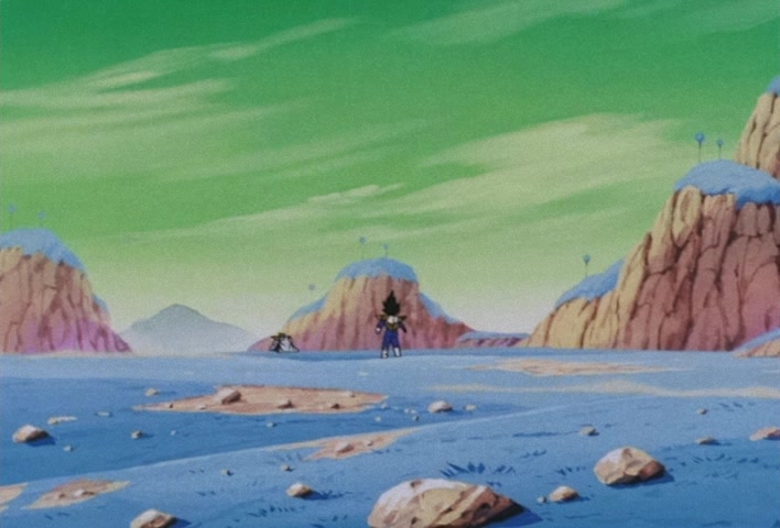 Dragon Ball Z Ep 53: Nothing but Goosebumps! The Handsome Warrior Zarbon's Devilish Transformation @ 03:10