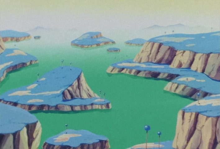 Dragon Ball Z Ep 53: Nothing but Goosebumps! The Handsome Warrior Zarbon's Devilish Transformation @ 05:37